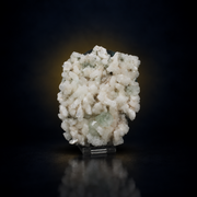 Natural Green Apophyllite with Heulandite Crystal Specimen | 11×10×4 cm | 430g