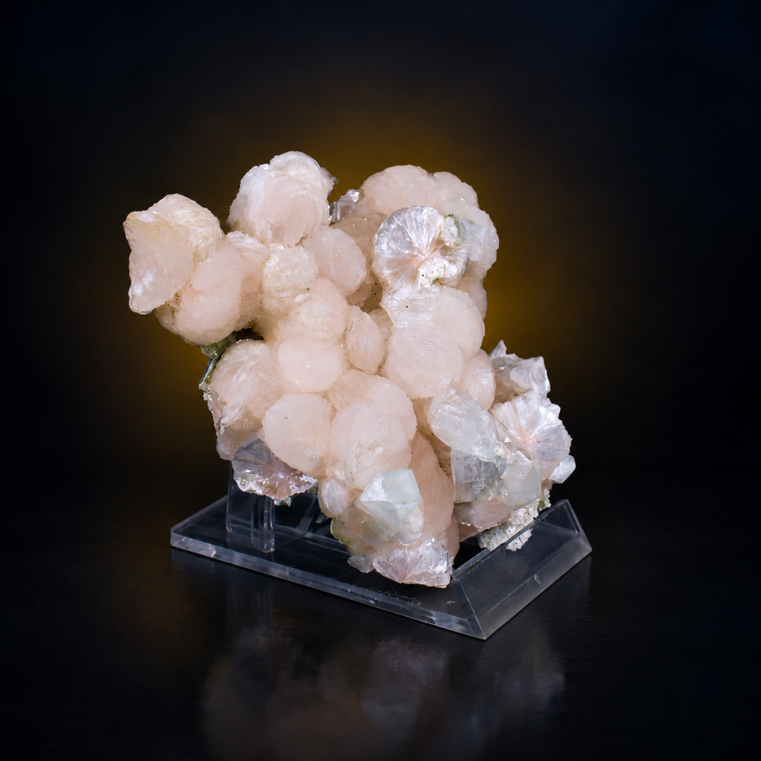 Natural Stilbite and Heulandite Crystal Specimen – 100g