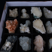 Natural Mixed Mineral Specimen Lot – 18 Pieces from India