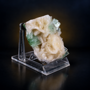 Natural Green Apophyllite with Heulandite Mineral Specimen – 90g