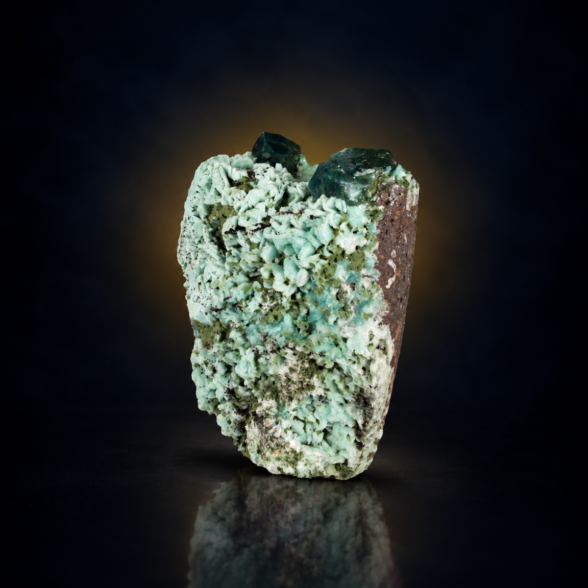 Natural Aurichalcite & Smithsonite Mineral Specimen – 460 g