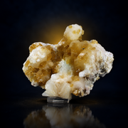 Natural Honey Calcite on Heulandite – 840 g