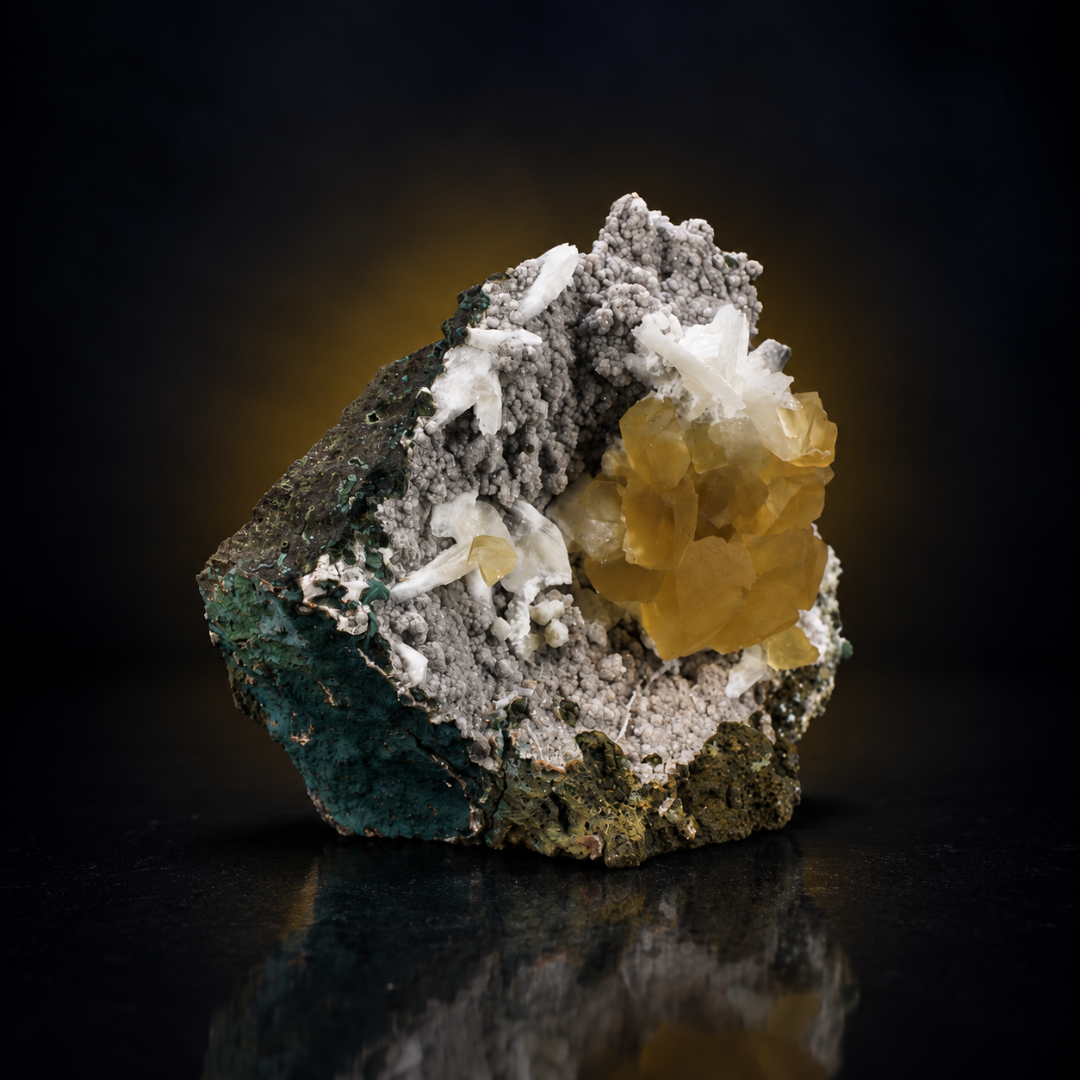 Natural Calcite Crystal Specimen – 160g