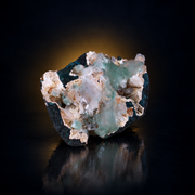 Natural Green Apophyllite with Stilbite and Heulandite Matrix – 170 g