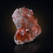 Natural Red Hematoid Quartz Mineral Specimen 15 × 9 × 6 cm 590 g