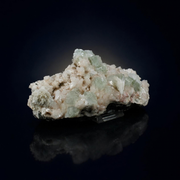 Natural Green Apophyllite with Heulandite & Scolecite Crystal Specimen | India | 14×8×3 cm | 550g