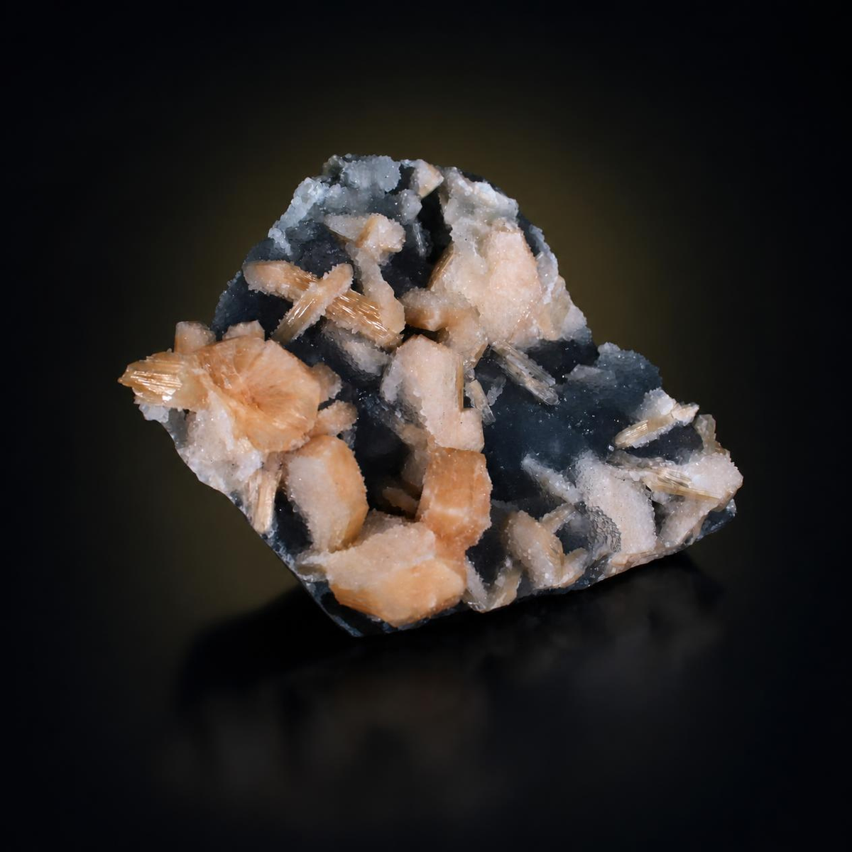 Stilbite or Heulandite – Natural Mineral Specimen