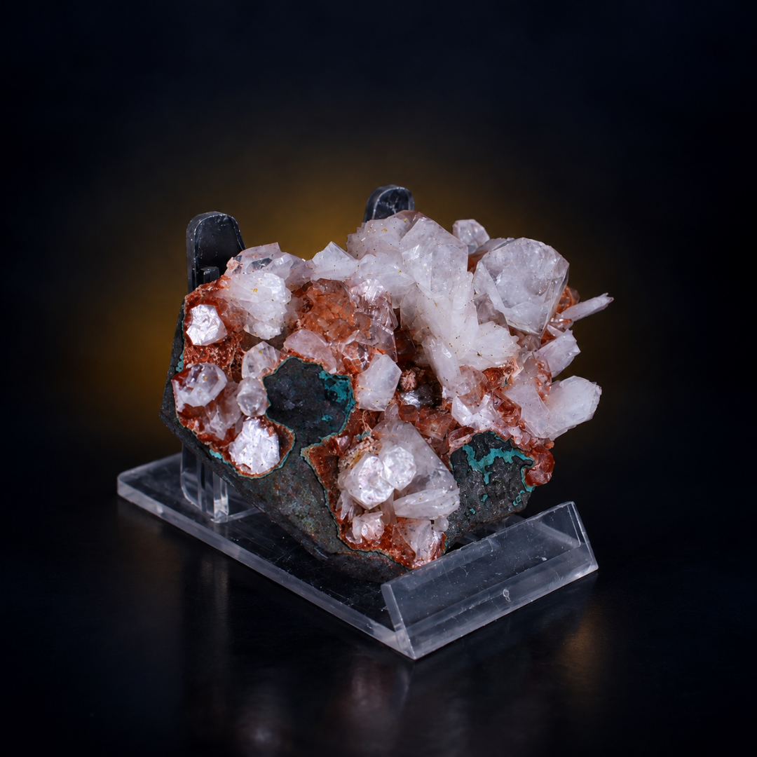 Natural Apophyllite with Stilbite Mineral Specimen – 100g