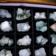 Natural Mixed Stilbite, Apophyllite, Heulandite &amp; Chalcedony Crystal Specimen Lot – 1730g