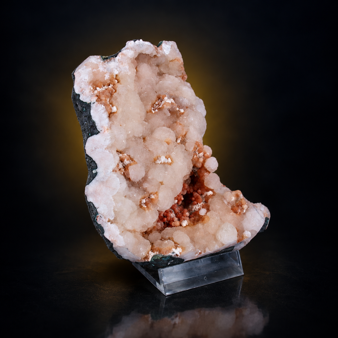 Stilbite with Heulandite – Natural Mineral Specimen