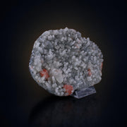 Natural Chalcedony Crystal Matrix Mineral Specimen from India 380 gm 14 × 10 × 2 cm