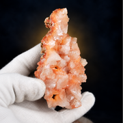 Natural Orange Stilbite Crystal Cluster – 150 g