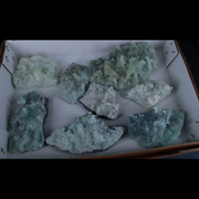 Natural Chalcedony Crystal Lot – 8 PCS – Mineral Specimens from India