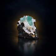 Natural Green Apophyllite with Stilbite and Heulandite Matrix – 70 g