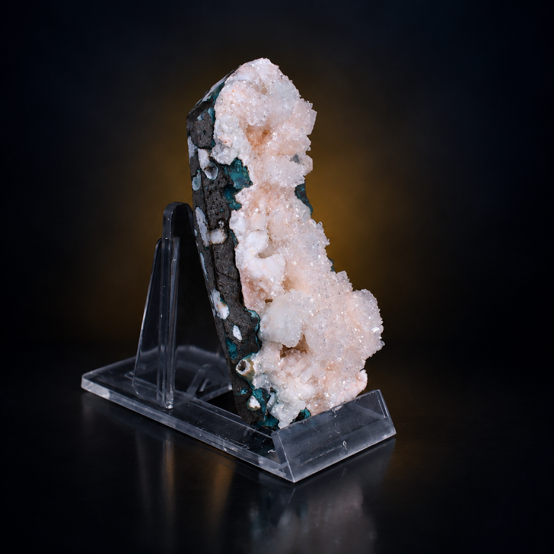 Natural Stilbite with Heulandite Crystal Specimen – 120g