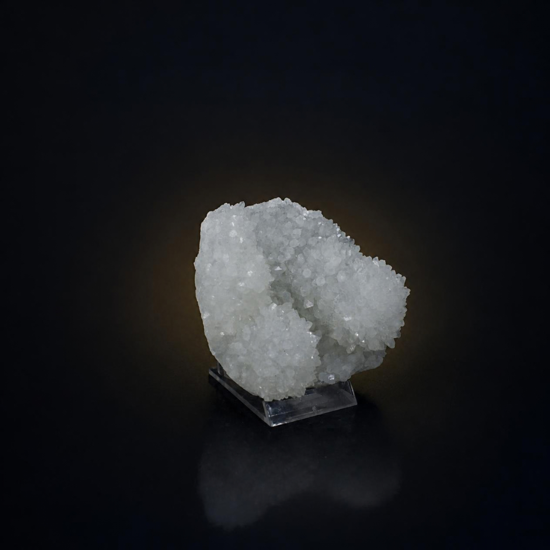 Natural Quartz Crystal Mineral Specimen – India