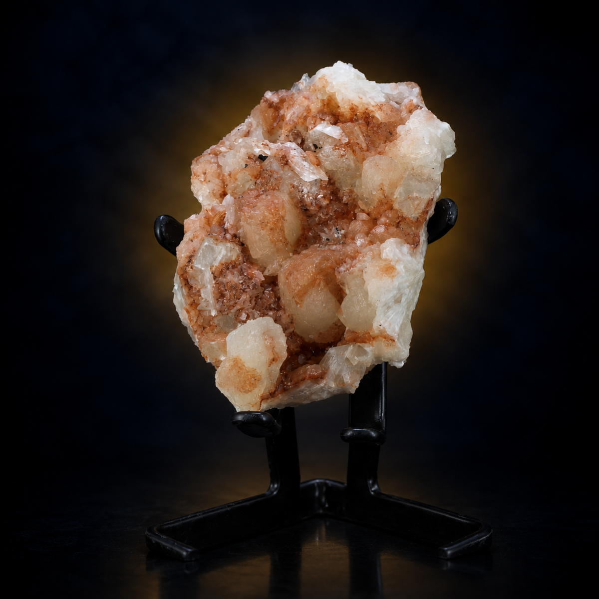 Natural Heulandite Mineral Cluster – 370 g