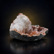 Natural Stilbite with Chalcedony Geode Mineral Specimen – 570g