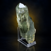 Green Chloritized Quartz Crystals · 1850 g · 22 × 10 × 10 cm · India