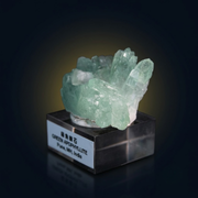 Natural Green Apophyllite Matrix – Mineral Specimen from India
