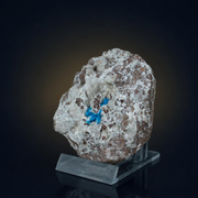 Natural Cavansite Crystal Matrix – Mineral Specimen from India