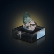 Natural Green Apophyllite Crystal Matrix – Mineral Specimen from India