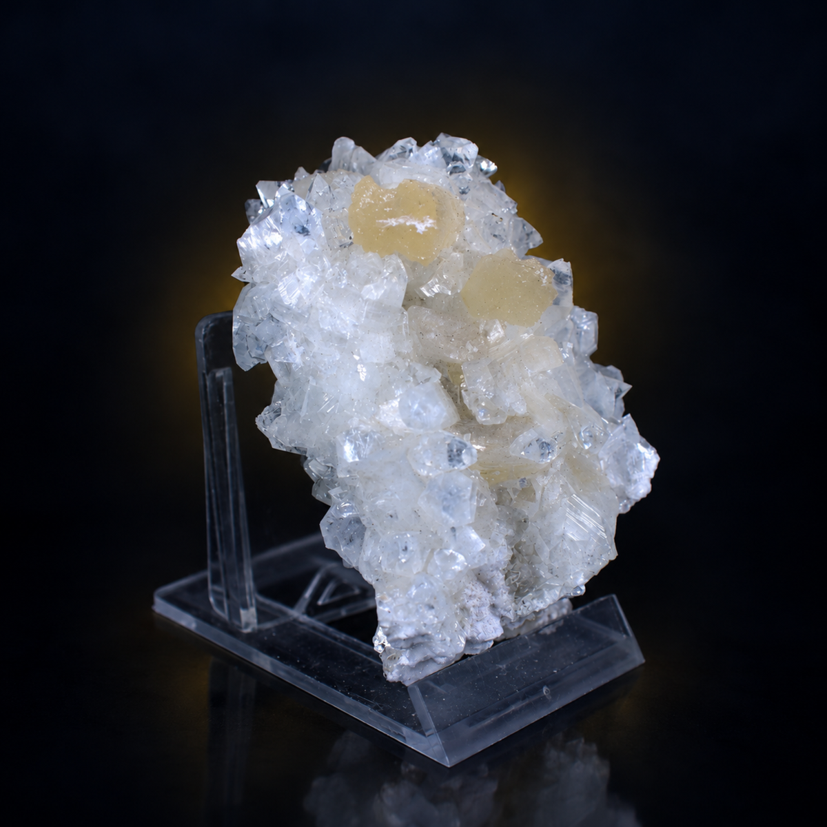 Stilbite on Heulandite Crystal Cluster 9×6×4 cm | 140g
