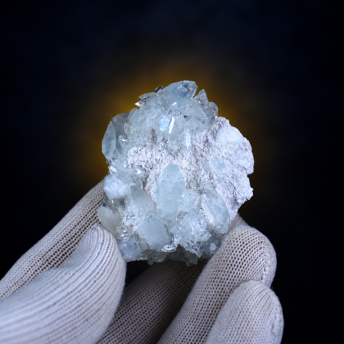 Natural Apophyllite on Matrix – 30 g
