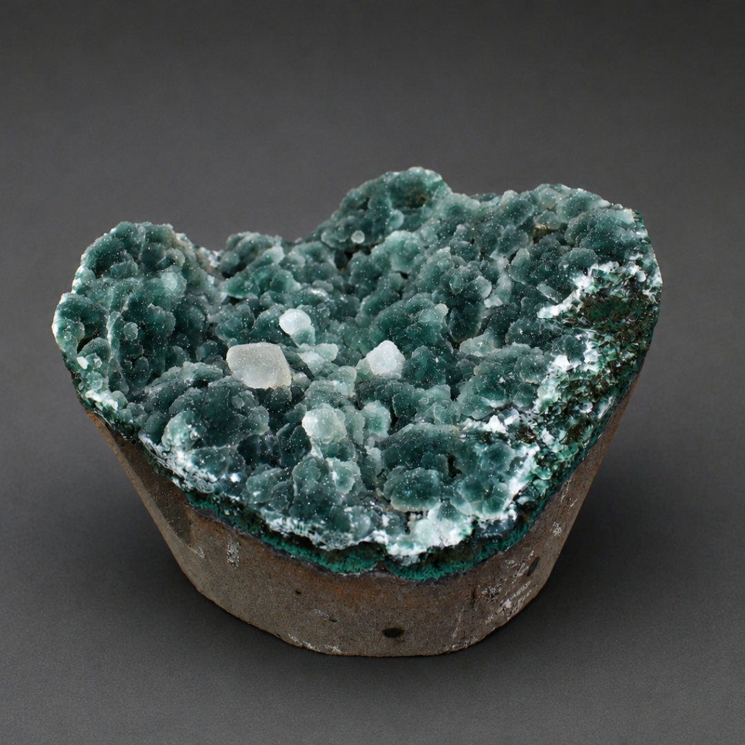 Chalcedony specimen — India, 550 g.