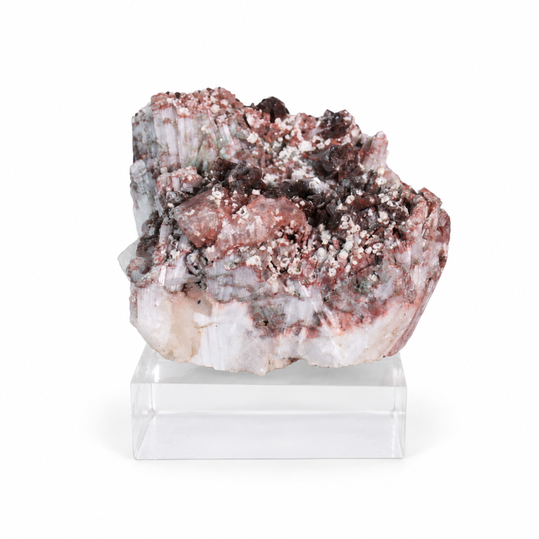 Natural Heulandite Crystal – Mineral Specimen from India