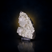 Natural White Apophyllite Crystal Cluster with Stilbite on Basalt Matrix – 500 g