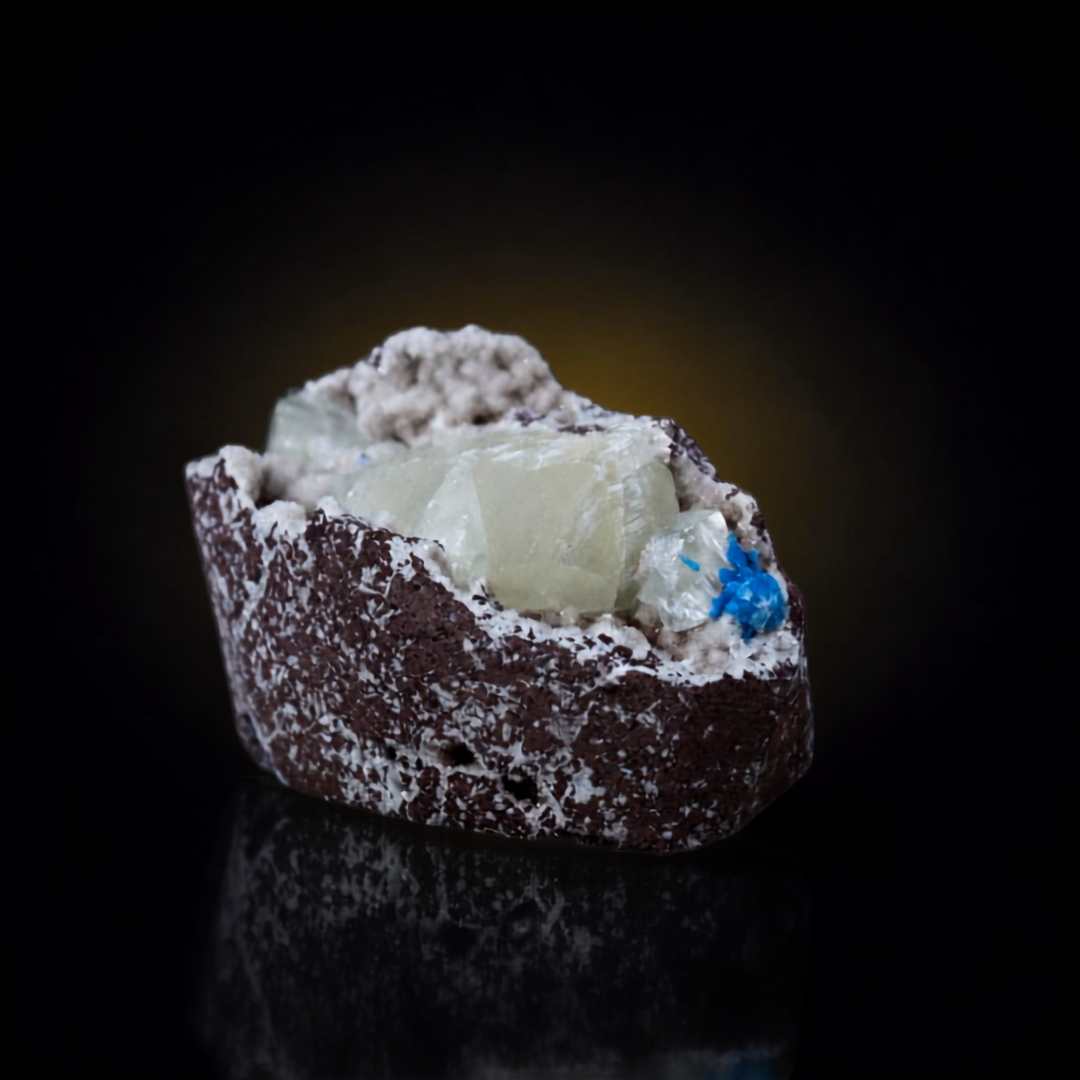 Natural Cavansite Crystal Matrix – Mineral Specimen from India