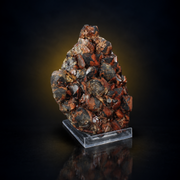 Amethyst and Hematite specimen — India, 940 g.