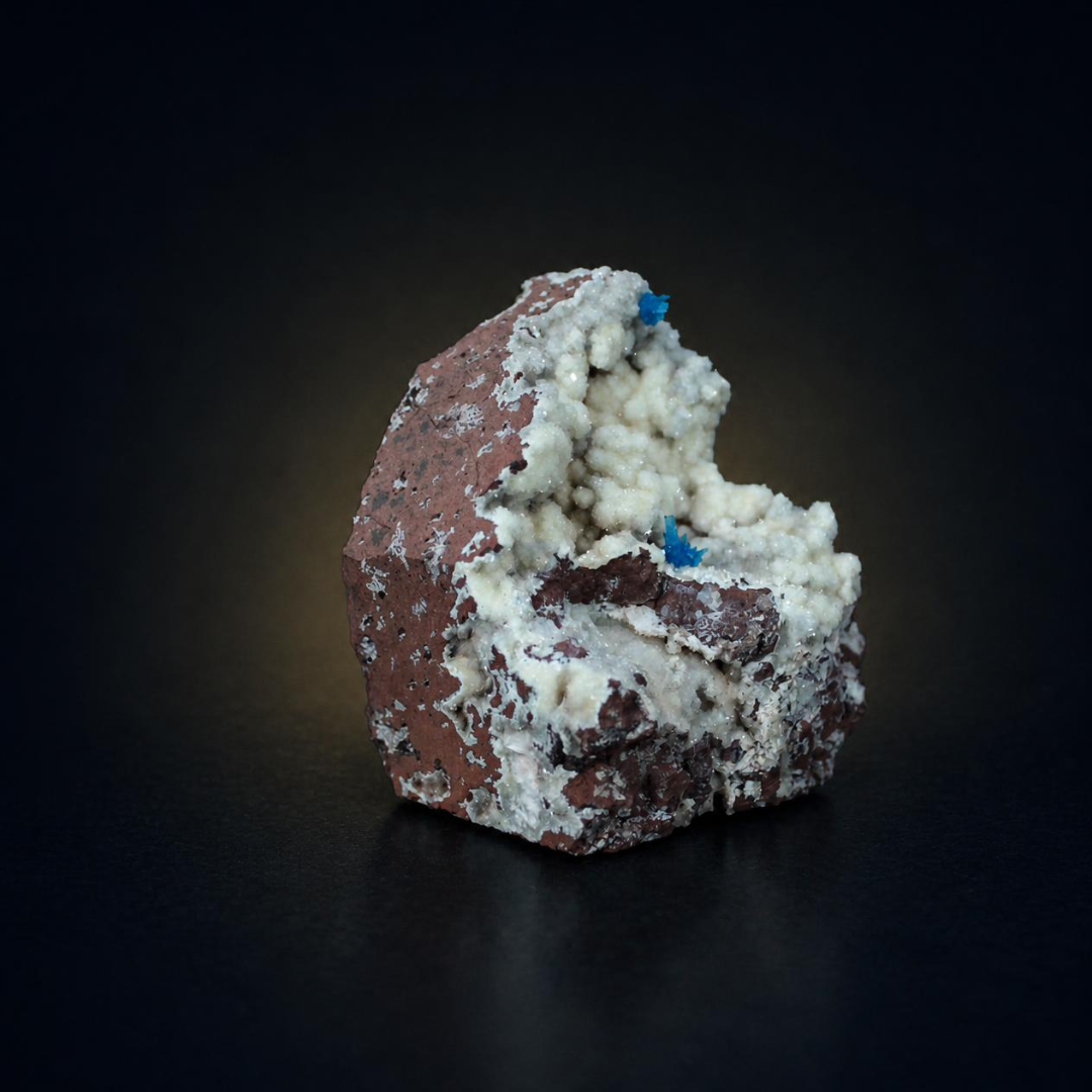 Natural Cavansite Crystal Matrix – Mineral Specimen from India