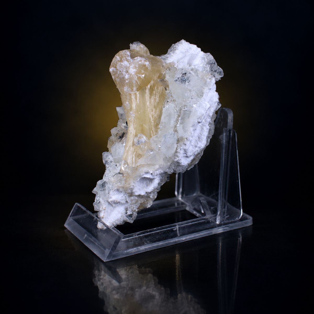 Stilbite on Heulandite Crystal Cluster 9×6×6 cm | 90g