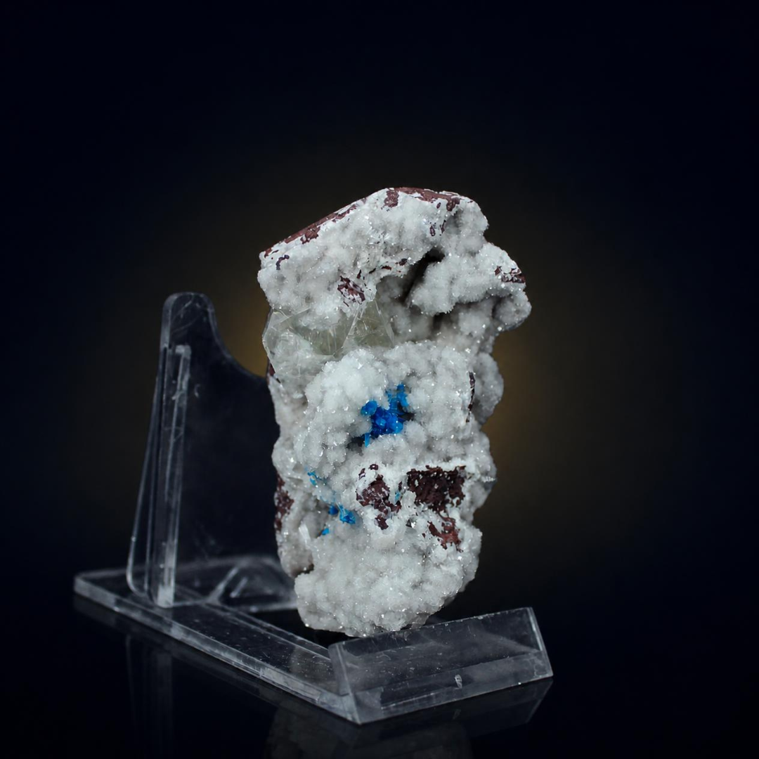 Natural Cavansite Crystal Matrix – Mineral Specimen from India