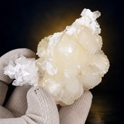 Natural Stilbite with Heulandite Crystal Cluster – 200 g