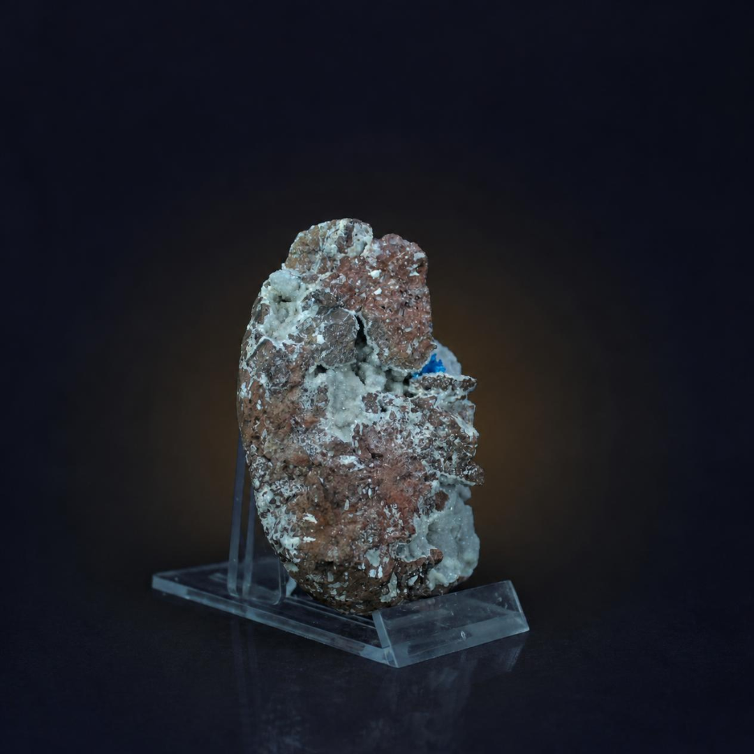 Natural Cavansite Crystal Matrix – Mineral Specimen from India