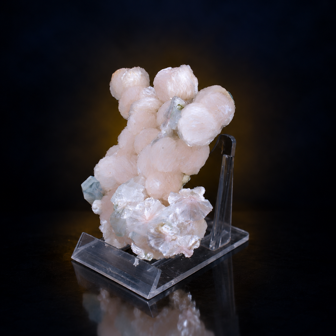 Natural Stilbite and Heulandite Crystal Specimen – 100g