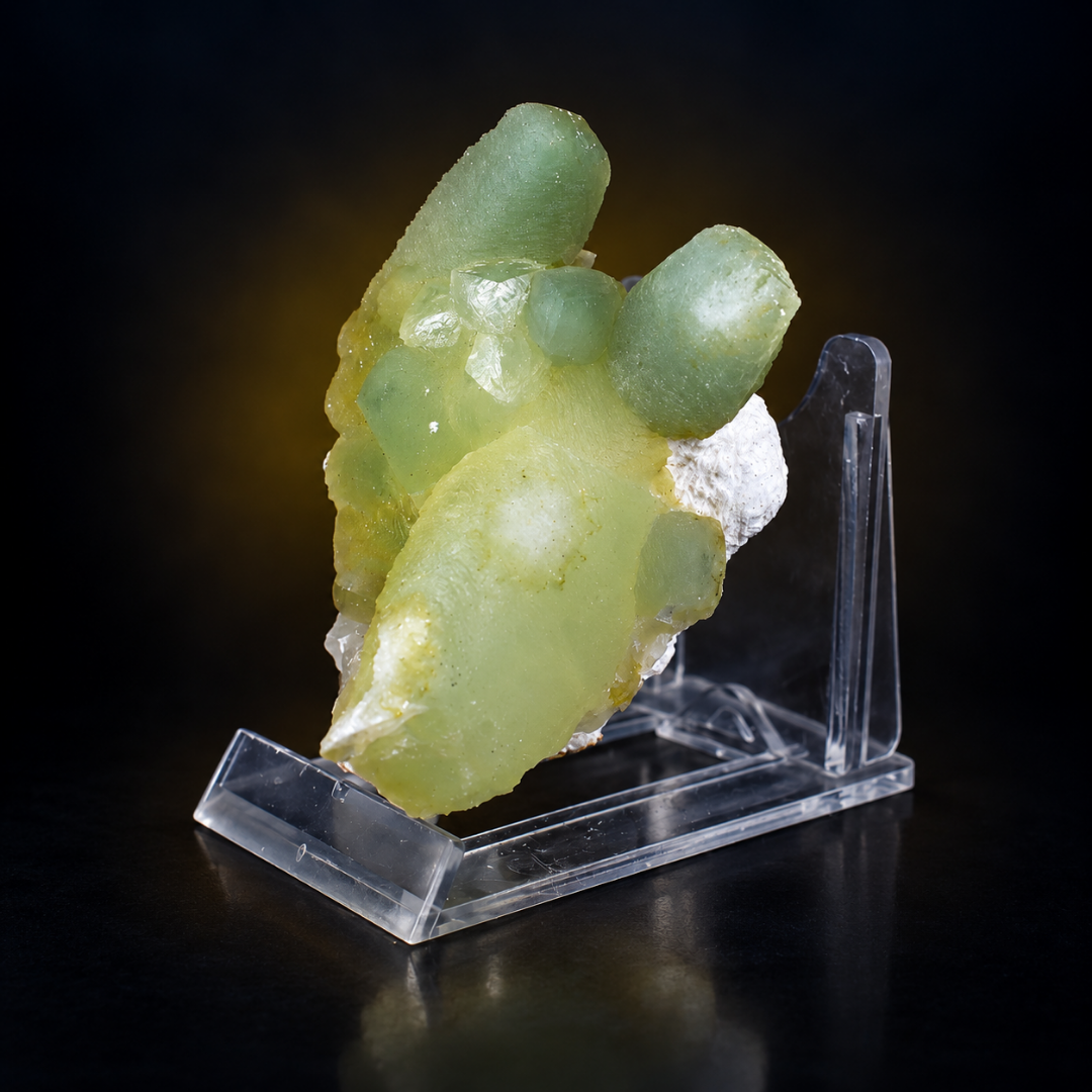 Natural Green Crystal Cluster Mineral Specimen – 130g