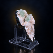 Green Apophyllite Crystals on Stilbite Matrix 8×6×4 cm | 120g