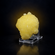Yellow Stilbite with Heulandite – Natural Mineral Specimen
