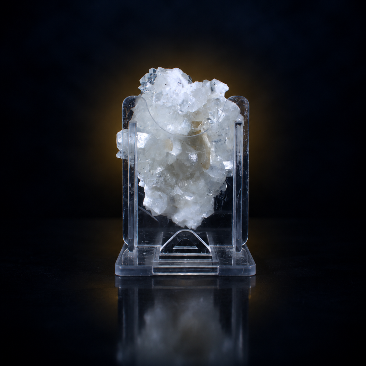 Natural Apophyllite with Stilbite Crystal Cluster – 30 g