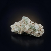 Natural Green Apophyllite with Heulandite & Scolecite Crystal Specimen | India | 14×8×3 cm | 550g