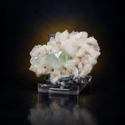 Green Apophyllite with Heulandite – Natural Mineral Specimen