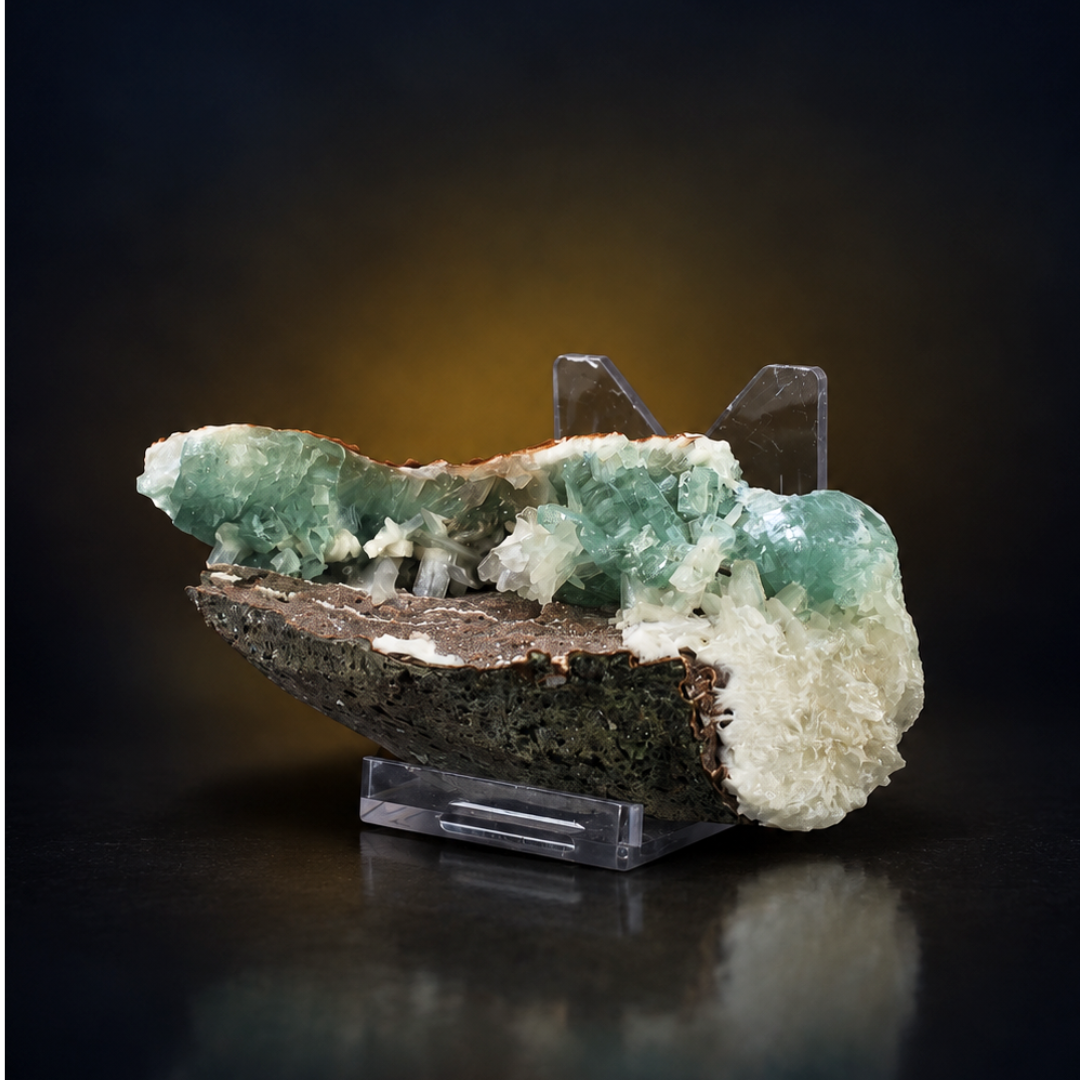Apophyllite specimen — India, 140 g.