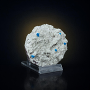 Natural Cavansite Crystal Matrix – Mineral Specimen from India