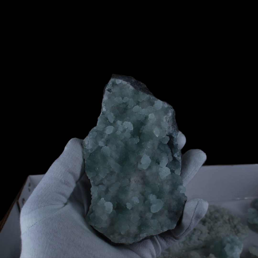 Natural Chalcedony Crystal Lot – 8 PCS – Mineral Specimens from India