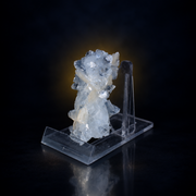 Natural Stilbite with Apophyllite Crystal Cluster – 30 g
