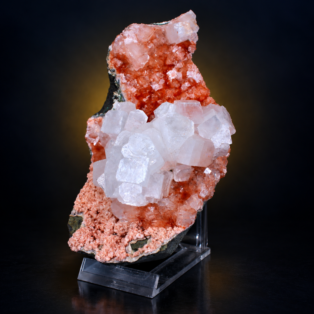 Natural Apophyllite, Stilbite &amp; Heulandite Mineral Specimen – 550g